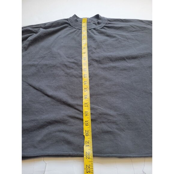 We The Free Gray High Collared Long Sleeve Cropped Top Tag Less Size L Casual - Picture 8 of 8